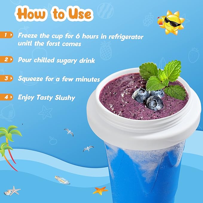 FrostBurst Slushie Maker Cup