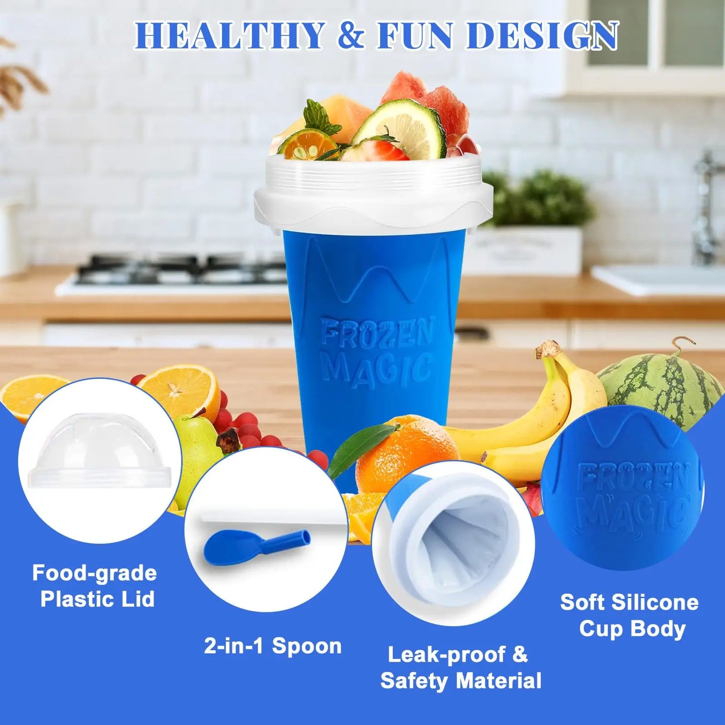 FrostBurst Slushie Maker Cup